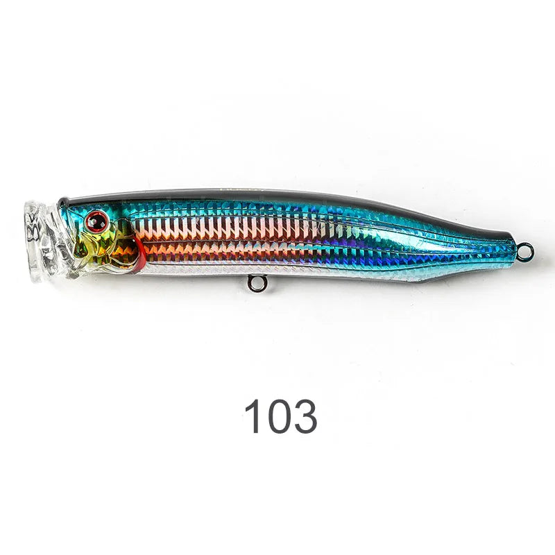 175mm 73g Topwater Popper for Tuna and Amberjack Fishing