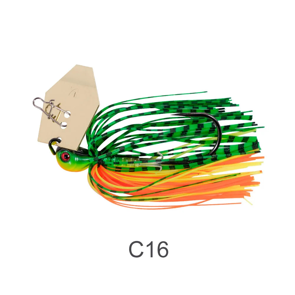 Chatterbait 10.5g-35g Bladed Jig for Bass and Pike