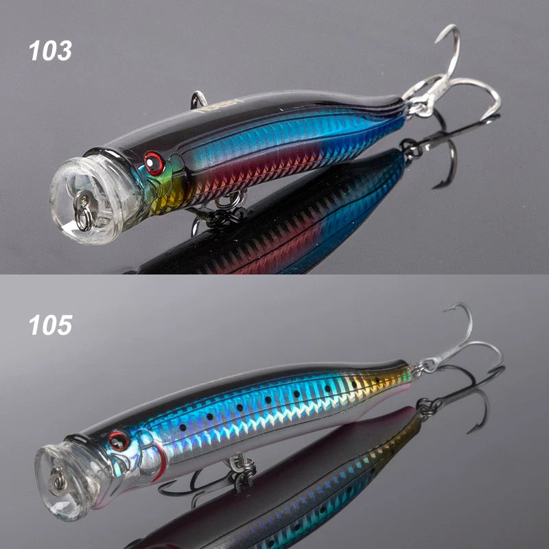 Popper lure for Pike and tuna fishing