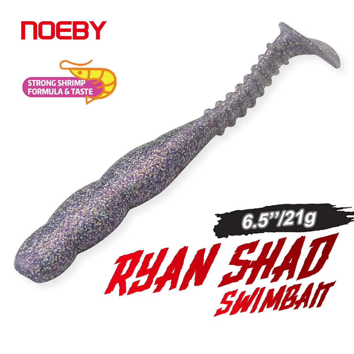 Soft Bait 150mm 21g Ryan Shad Swimbait for Bass and Perch