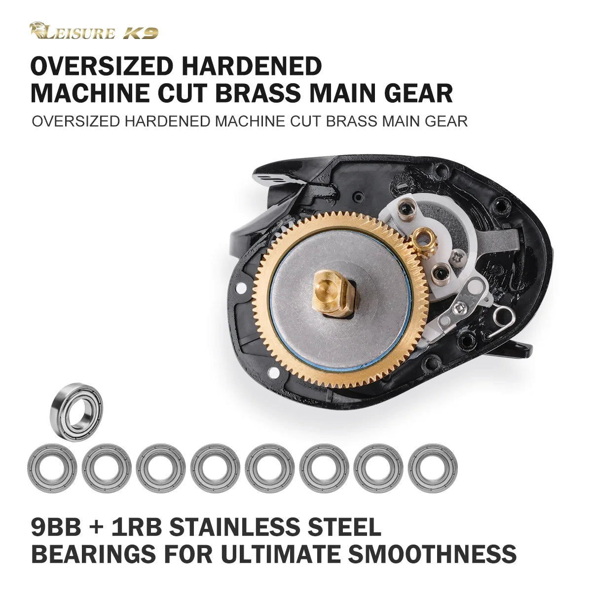 Leisure K9 Baitcasting Reel