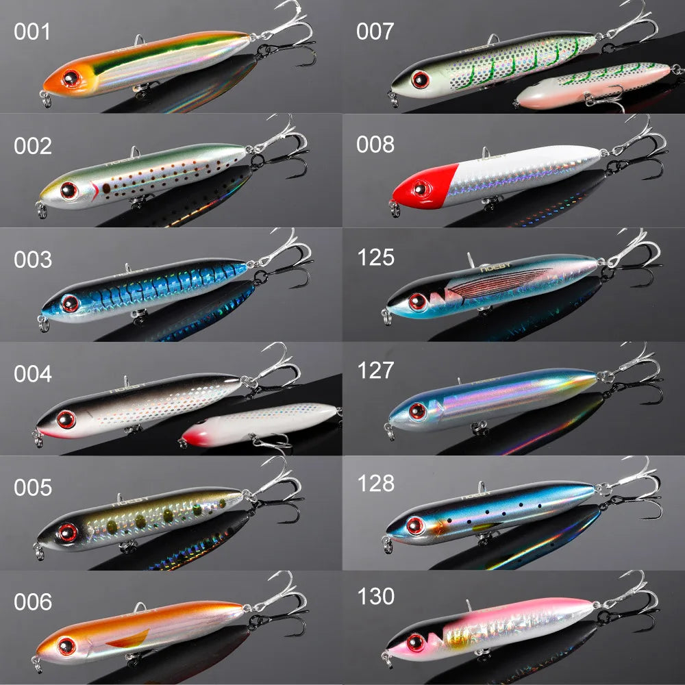 9cm 12.5g Floating Pencil Wobbler for Pike and Bass