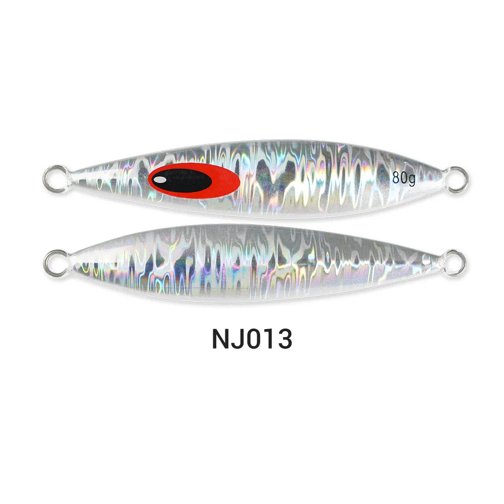 60g-220g Slender Slow Jigging Metal Jig for Deep Sea Fishing