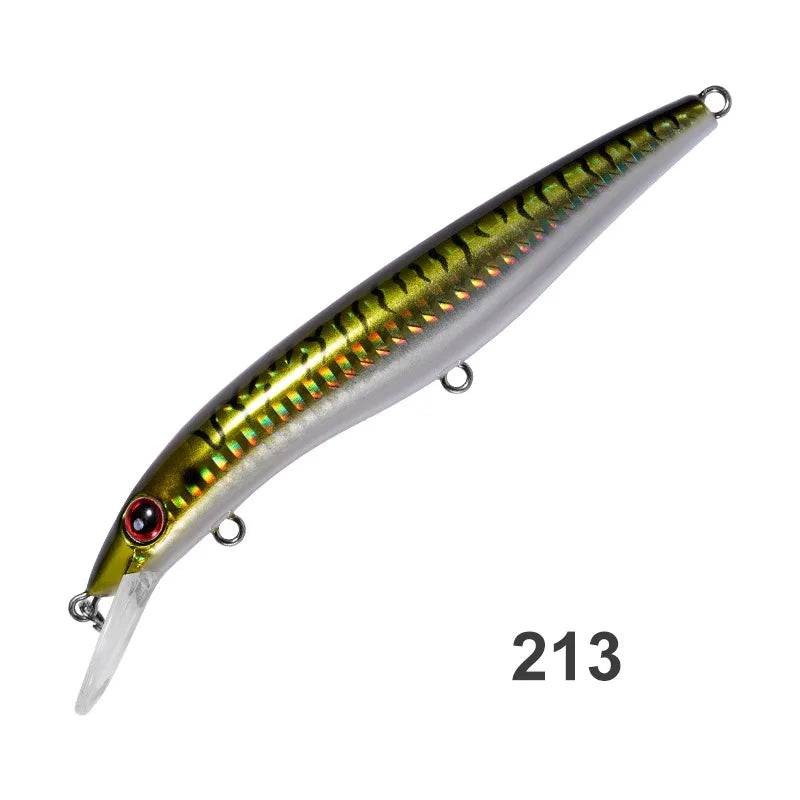 125mm 19g Floating Minnow Lure for Shallow Trolling
