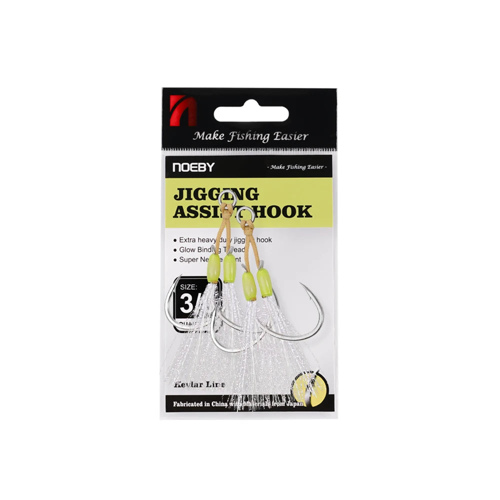 Slow Pitch Jigging Assist Rig Hooks