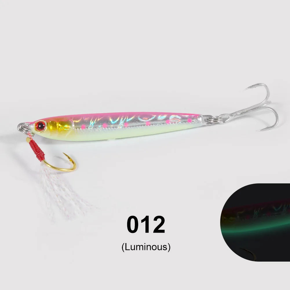 21g-40g Metal Jig for Shore Casting and Bass Fishing