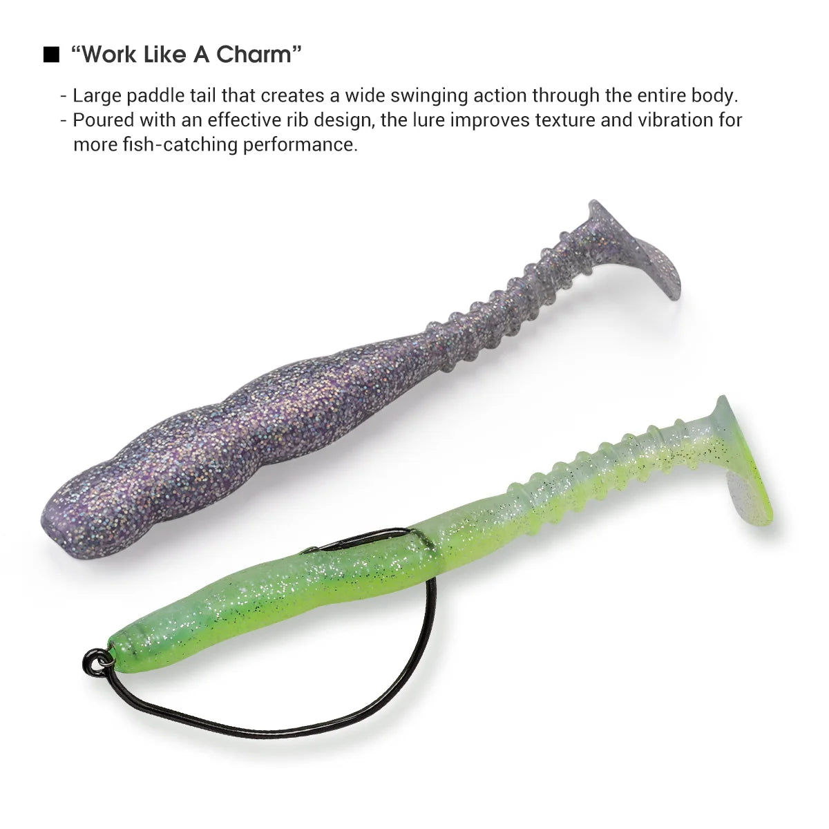 Soft Bait 150mm 21g Ryan Shad Swimbait for Bass and Perch