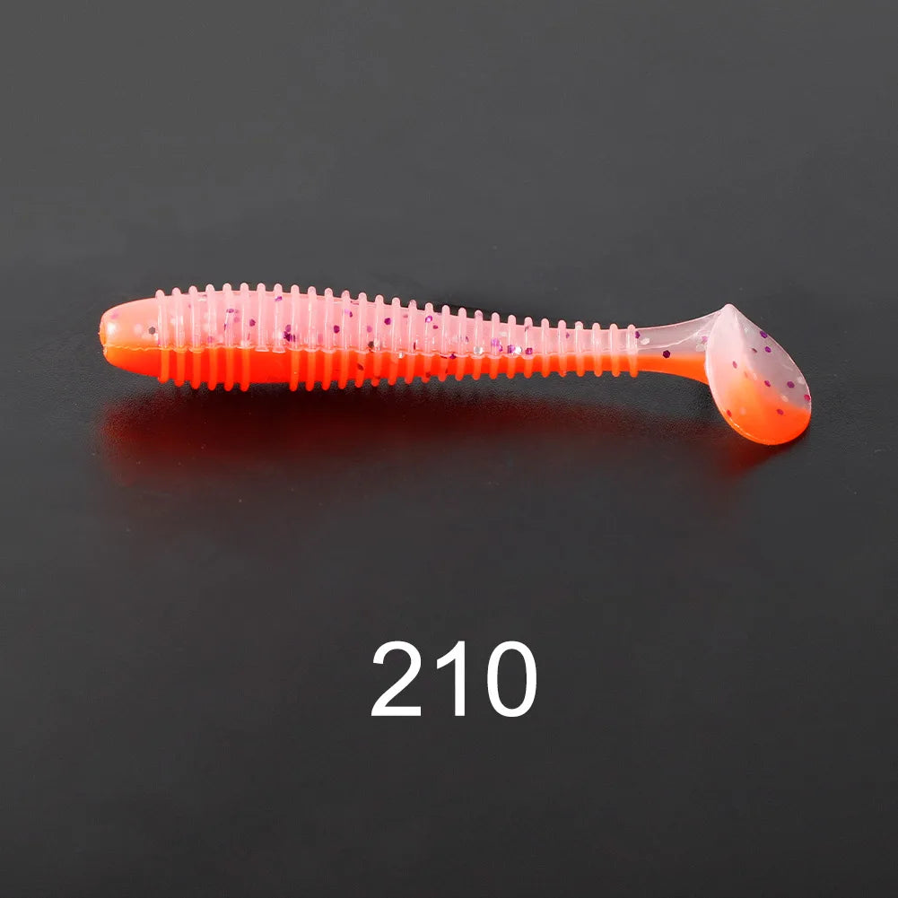 Soft Fishing Lures 9.5cm 8g Paddle Tail Swimbait Wobbler for Bass Silicone Bait