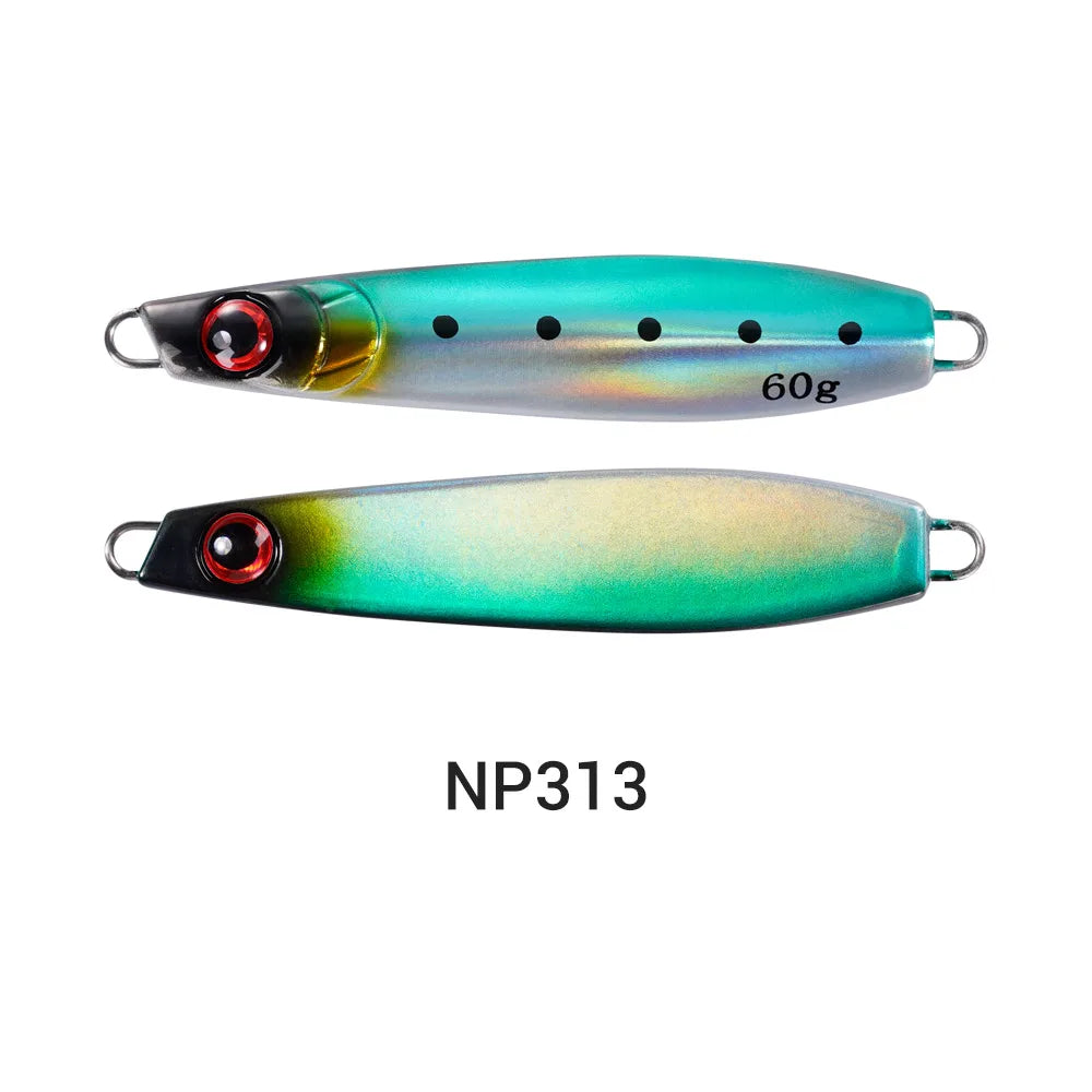 60g Metal Jig Lure for Slow Jigging and Sea Fishing