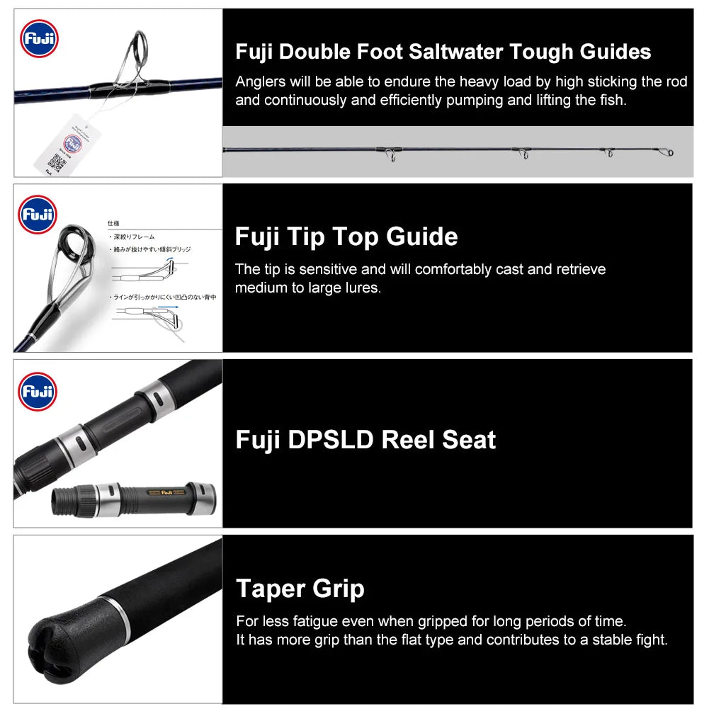 Heavy Game Fishing Rod