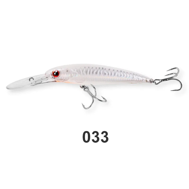 160mm 73g Trolling Minnow Lure for Deep Diver Sea Fishing