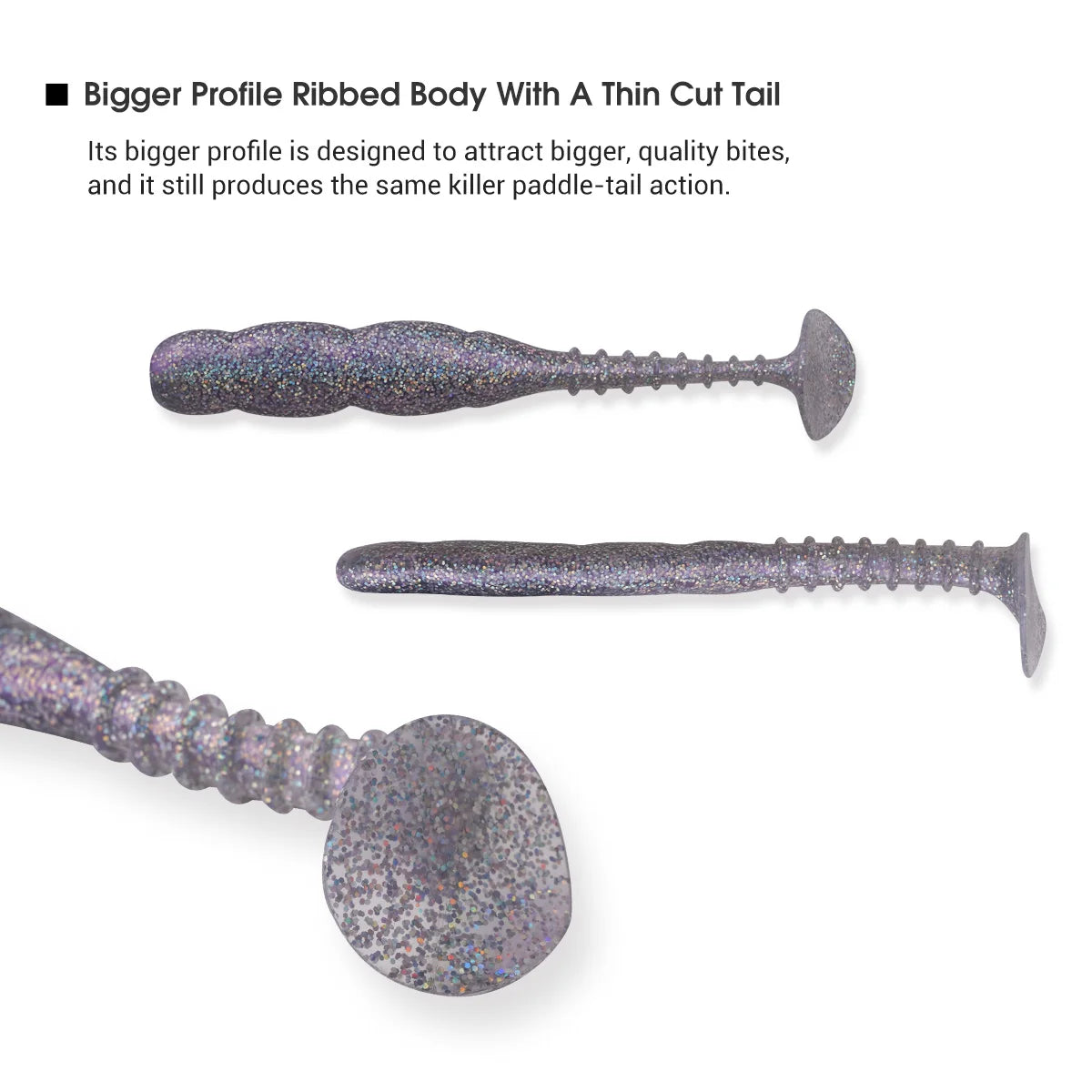 Soft Bait 150mm 21g Ryan Shad Swimbait for Bass and Perch