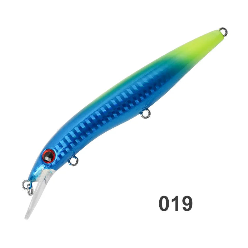 125mm 19g Floating Minnow Lure for Shallow Trolling