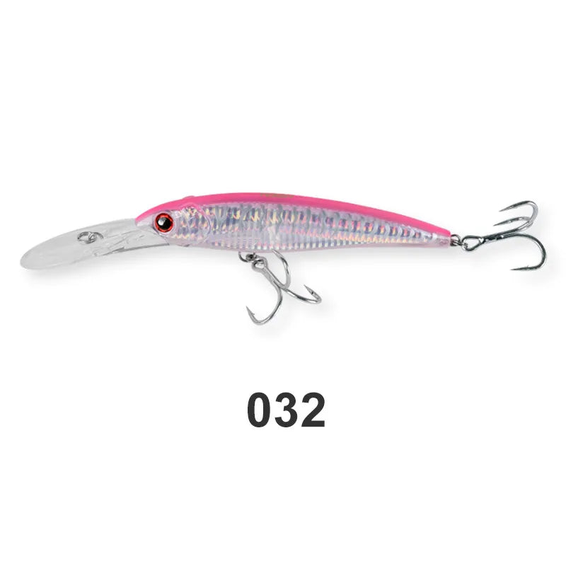 12cm 32g-16cm 73g Trolling Minnow Lure for Big Game Fishing