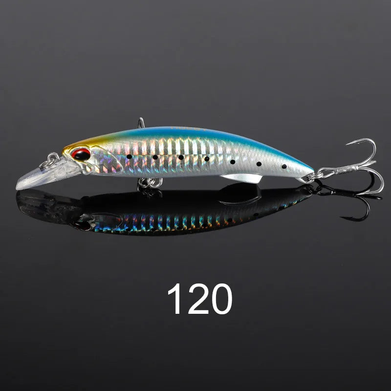 90mm 46g-110mm 60g Heavy Minnow Lure for Saltwater Fishing