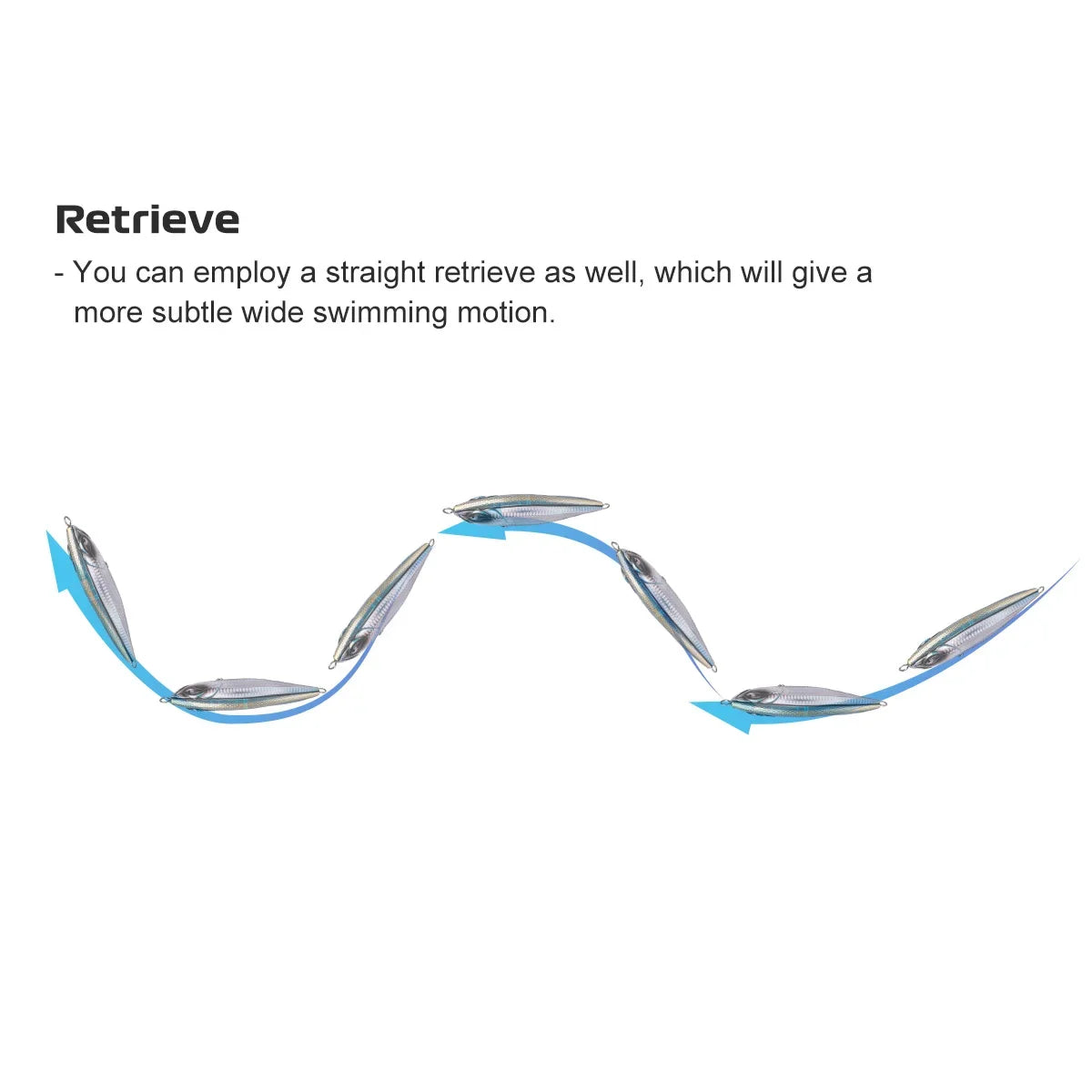 155mm 109g Offshore Twitch Bait for Tuna and GT Fishing