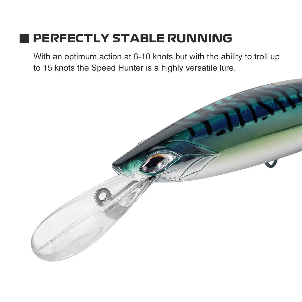 Speed Hunter Trolling Minnow 160mm 54g for Big Game Tuna and GT