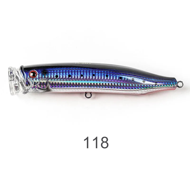 175mm 73g Topwater Popper for Tuna and Amberjack Fishing
