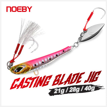 21g-60g Blade Jig Lure for Shore Casting and Sea Fishing