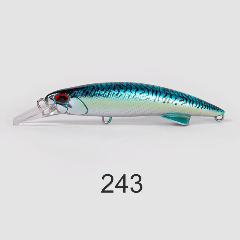 90mm 46g-110mm 60g Heavy Minnow Lure for Saltwater Fishing