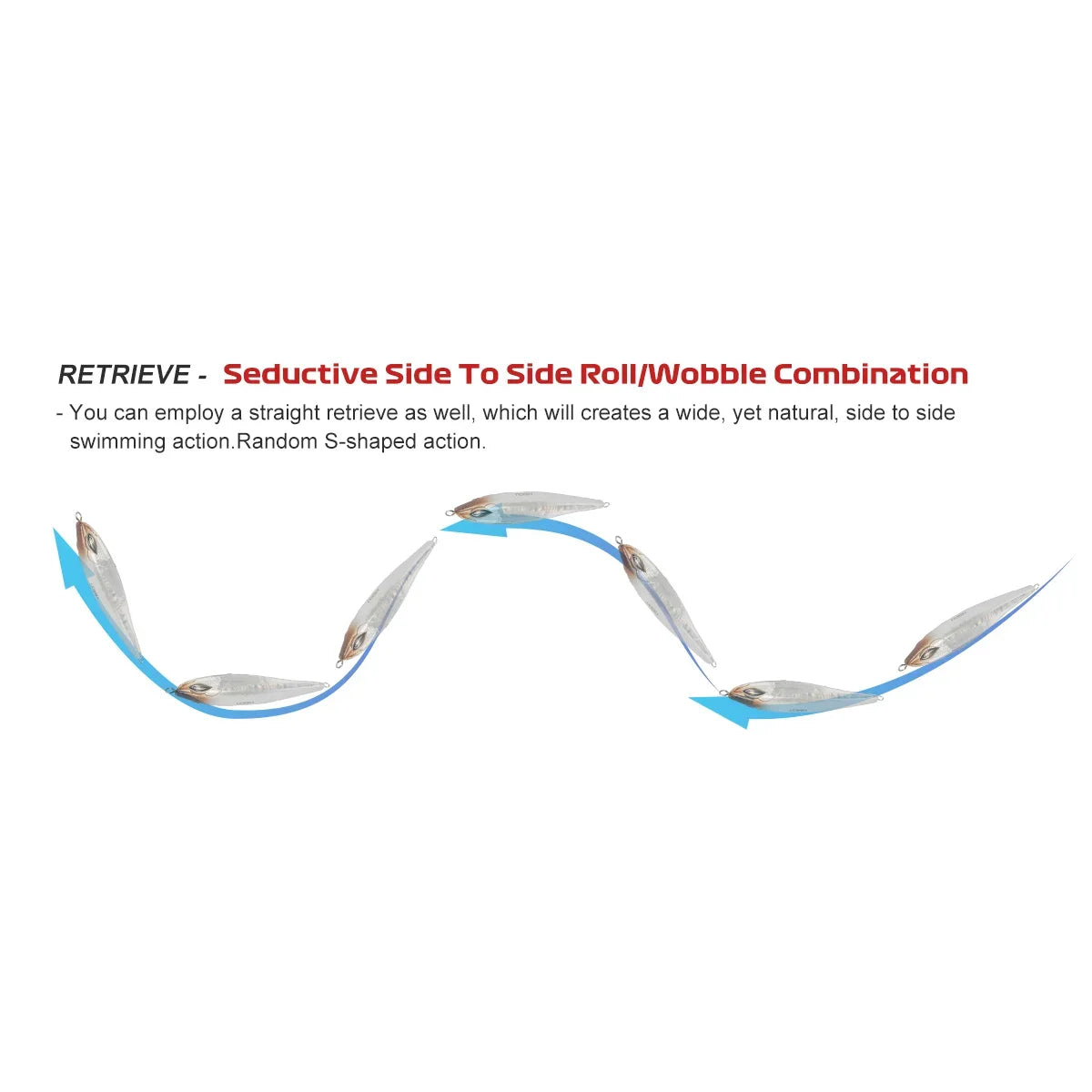 150mm 77g Offshore Twitch Bait for Saltwater Fishing