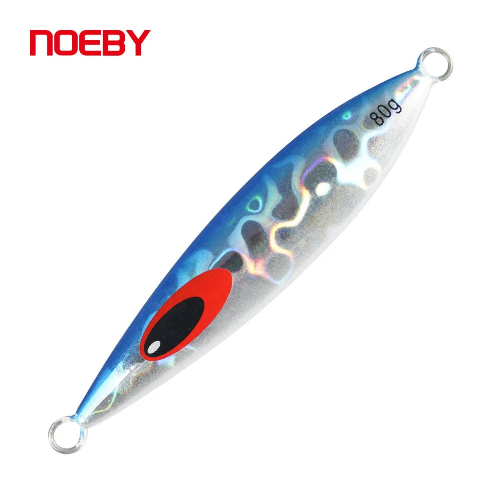 60g-220g Slender Slow Jigging Metal Jig for Deep Sea Fishing