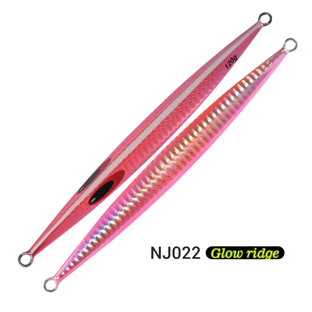 100g-200g Metal Jig for Sea Fishing with High Pitch and Darting Long Slide
