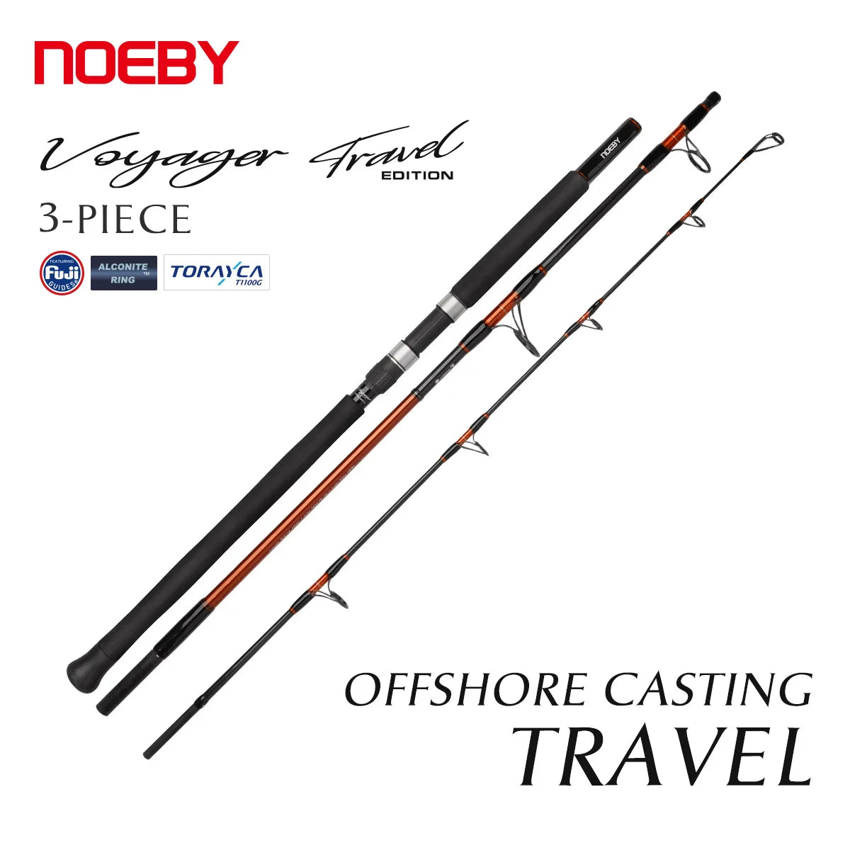 VOYAGER Travel Popping Fishing Rod