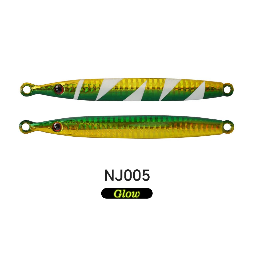 60g Metal Jig for Slow Jigging and Shore Casting