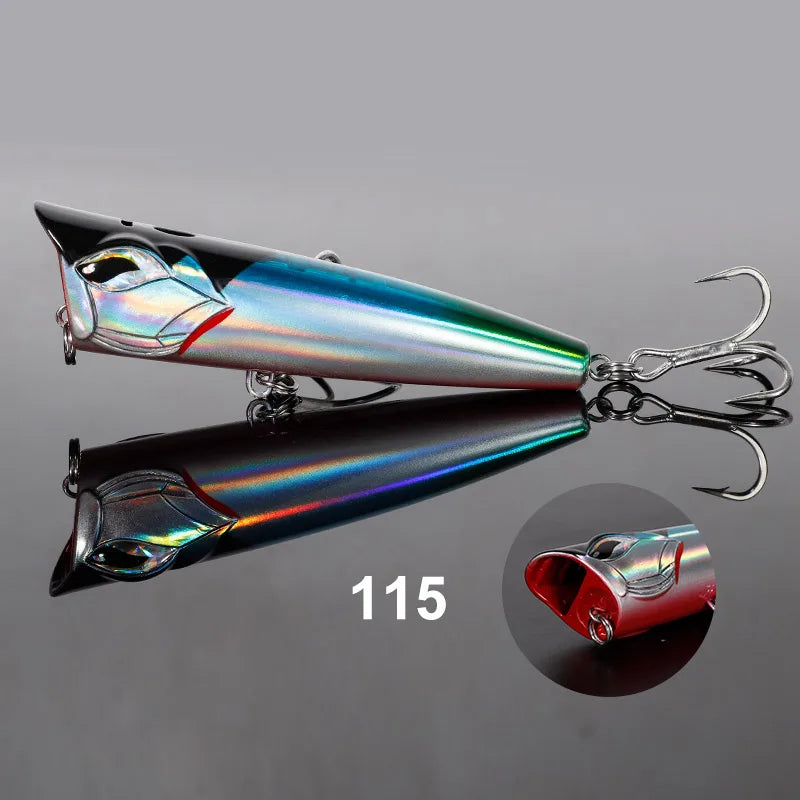 Popper Lure 12cm 41g-19cm 129g for Big Game GT and Tuna Fishing