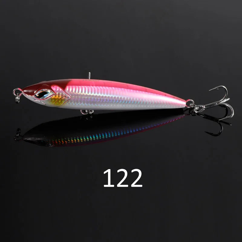 160mm 58g-190mm 86g Topwater Stickbait for GT Sea Fishing