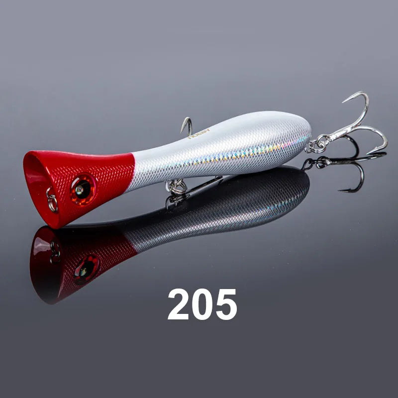 205mm 133g Big Game Popper for GT and Tuna Fishing