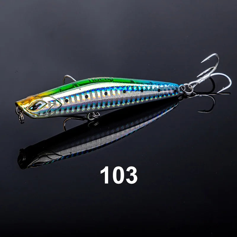 Sinking Stickbait 99mm 28g-36g for Sea and Bass Fishing