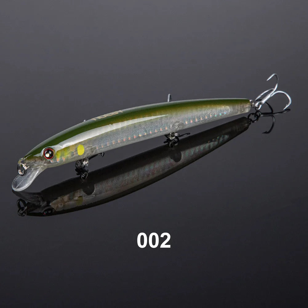 Minnow Fishing Lure Floating Long Casting Slim Jerkbait