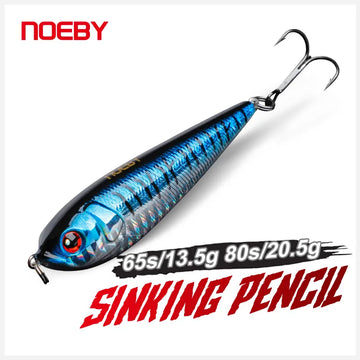 80mm 21g Sinking Pencil Lure for Bass Fishing