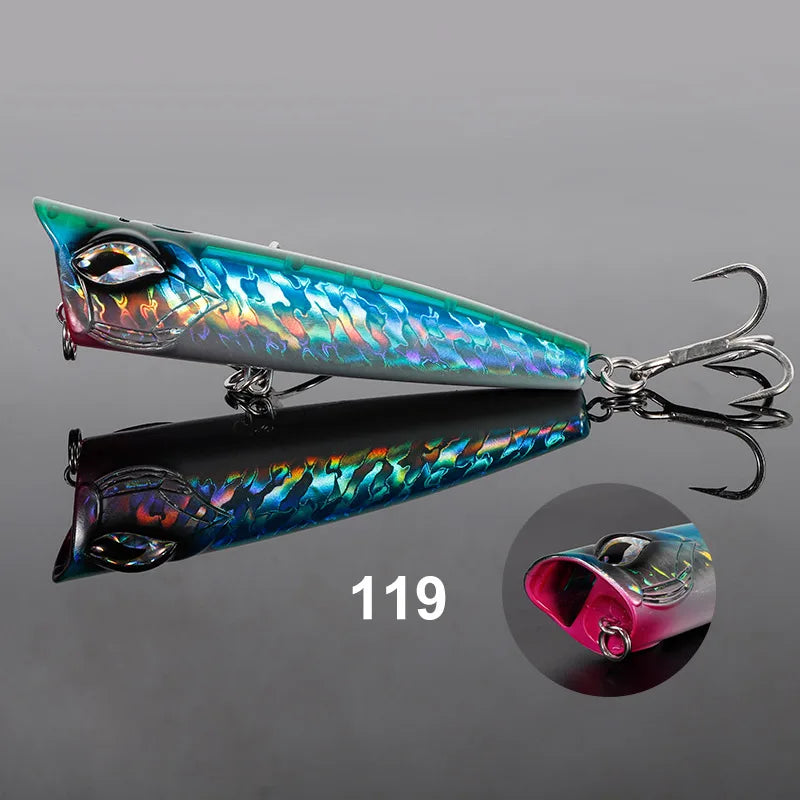 Popper Lure 12cm 41g-19cm 129g for Big Game GT and Tuna Fishing