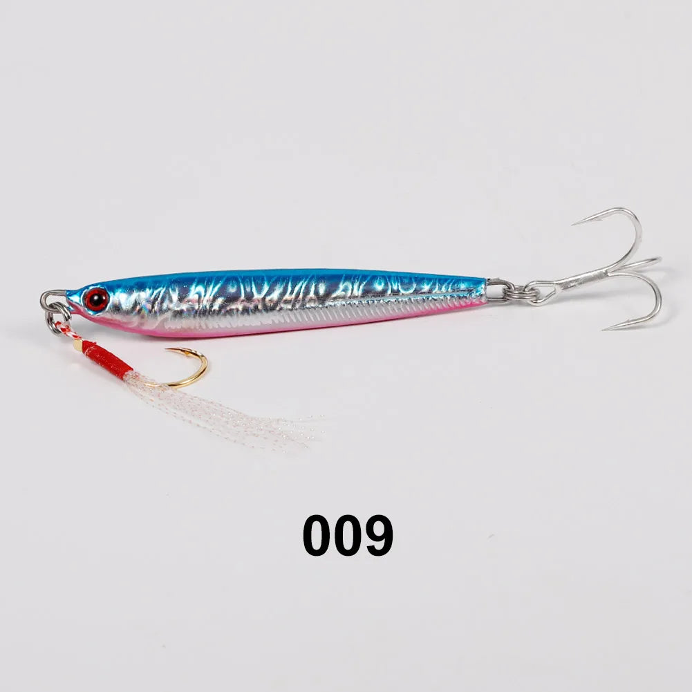 21g-40g Metal Jig for Shore Casting and Bass Fishing