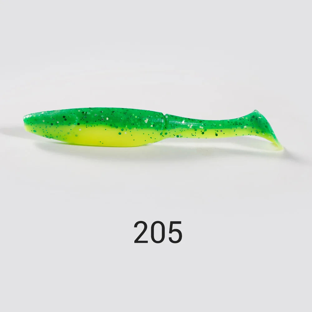 7cm-15cm Silicone Shad Lures for Pike and Trout Fishing