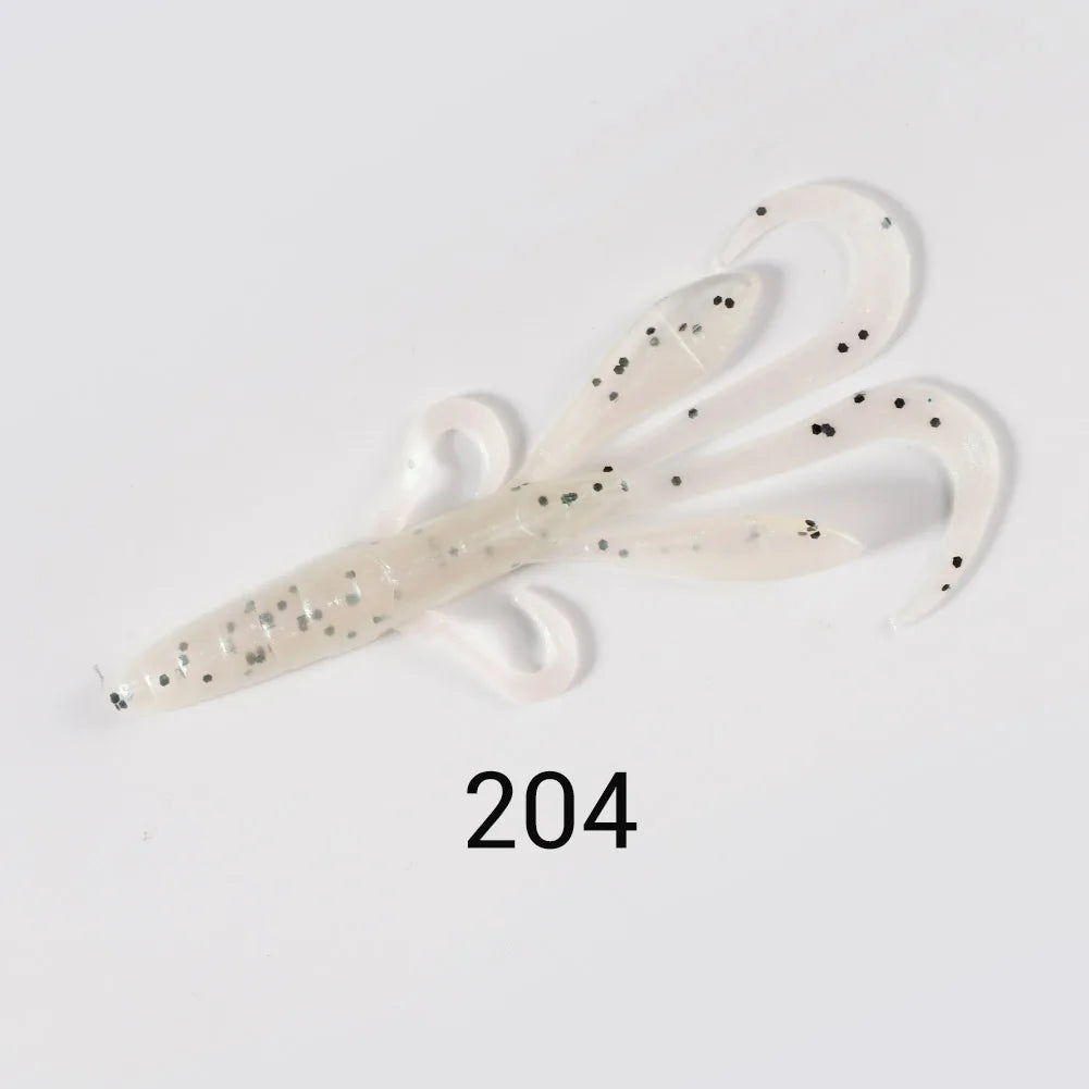 Thinner Creature Silicone Soft Swimbait 9.5cm 5g, Shrimp Wobbler for Bass Fishing