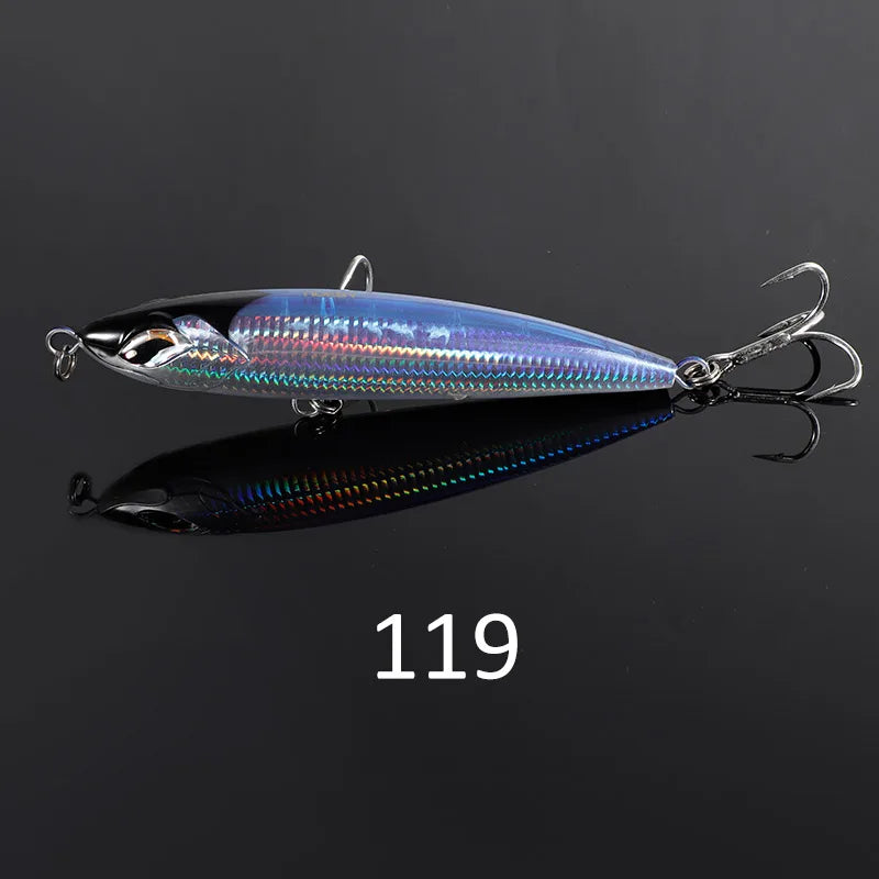160mm 58g-190mm 86g Topwater Stickbait for GT Sea Fishing