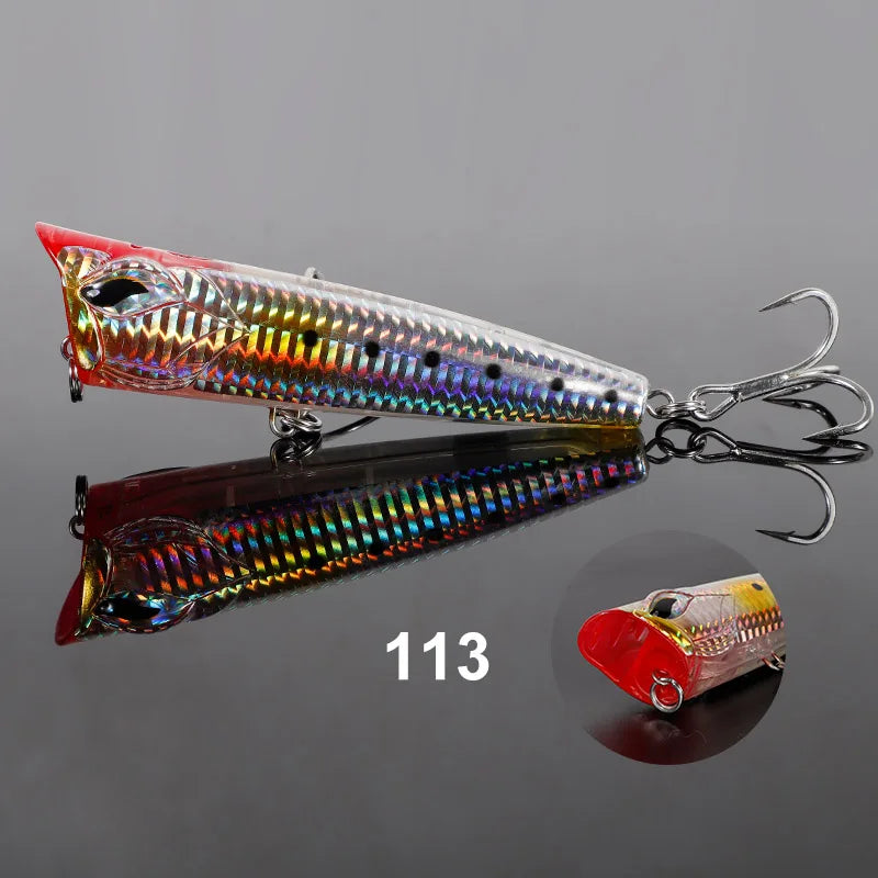 Popper Lure 12cm 41g-19cm 129g for Big Game GT and Tuna Fishing