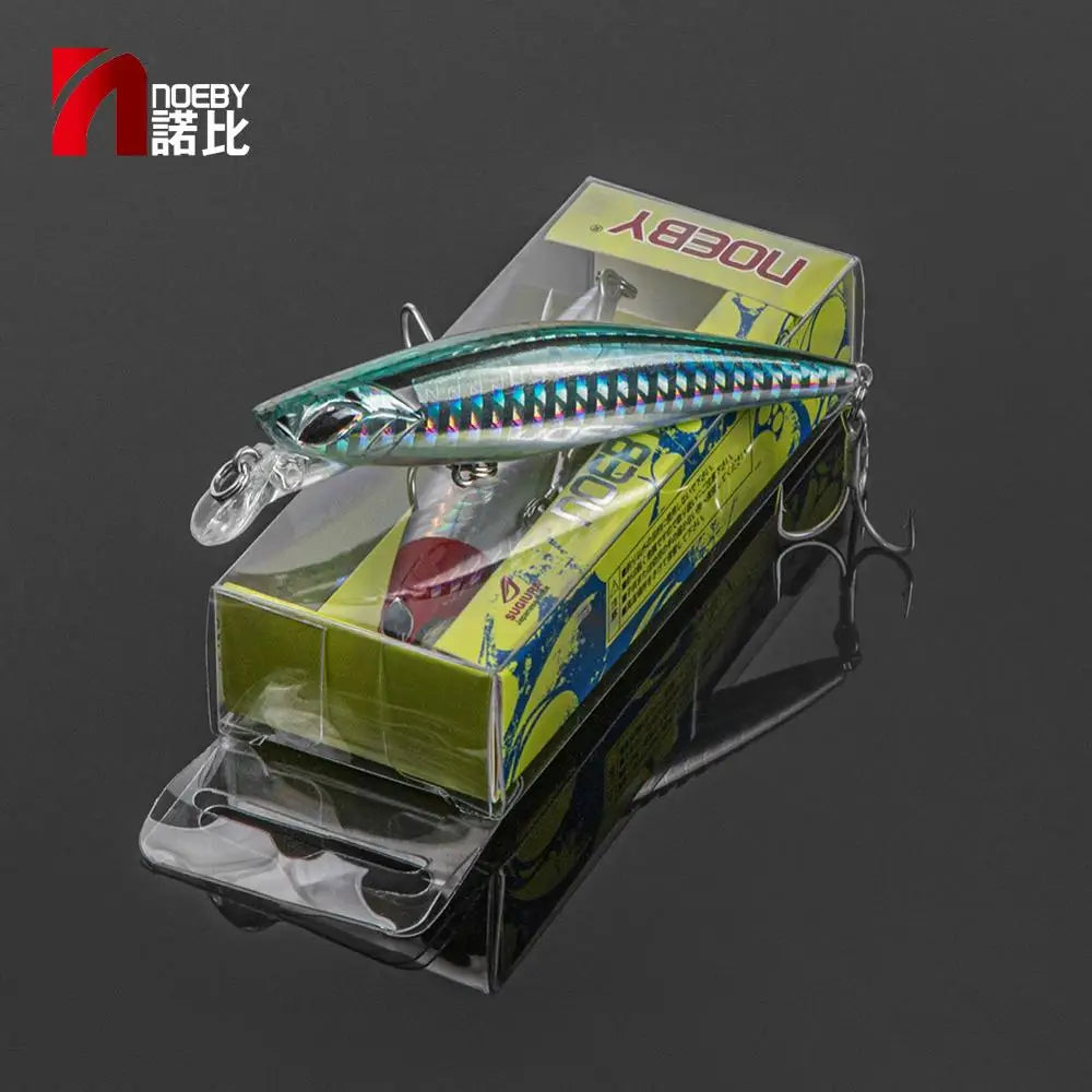 90mm 21g Sinking Minnow Set for Sea Bass Fishing