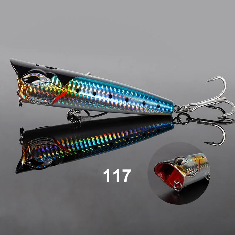 Popper Lure 12cm 41g-19cm 129g for Big Game GT and Tuna Fishing
