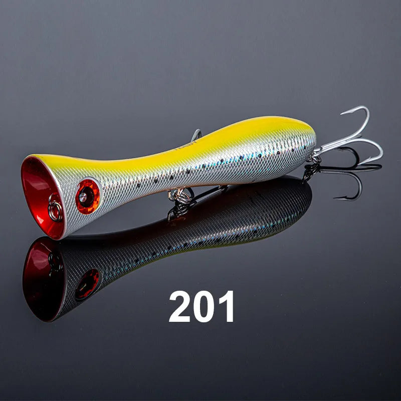 205mm 133g Big Game Popper for GT and Tuna Fishing