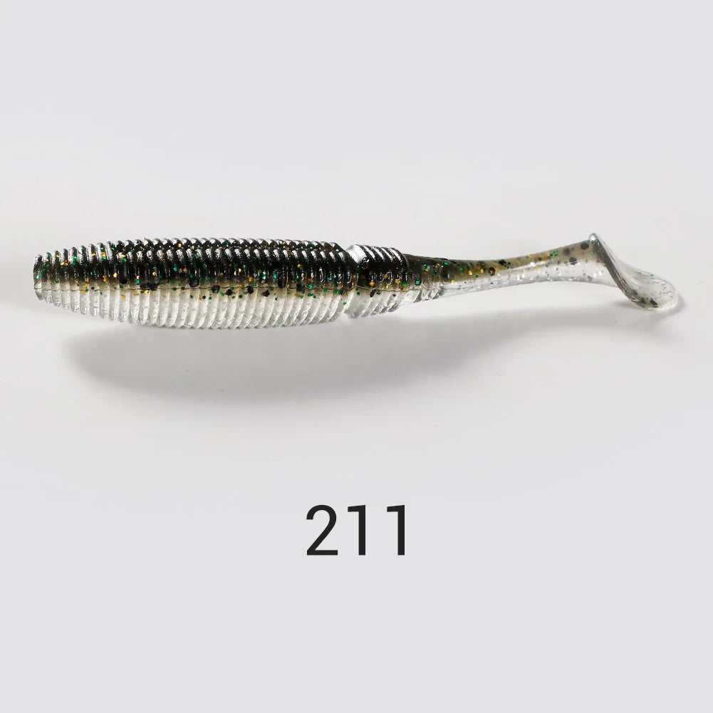 3PCS Swimbait Shad Soft Bait 15cm-17.5cm for Bass, Perch, and Pike Fishing