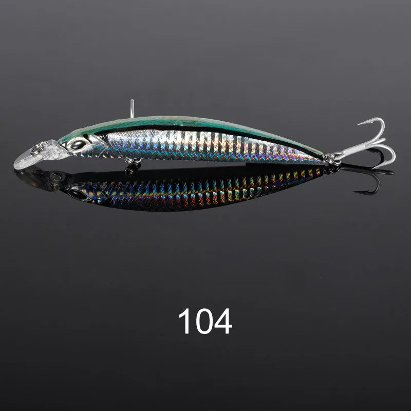Sinking Minnow Lure 110mm 19g for Long Casting Saltwater Fishing