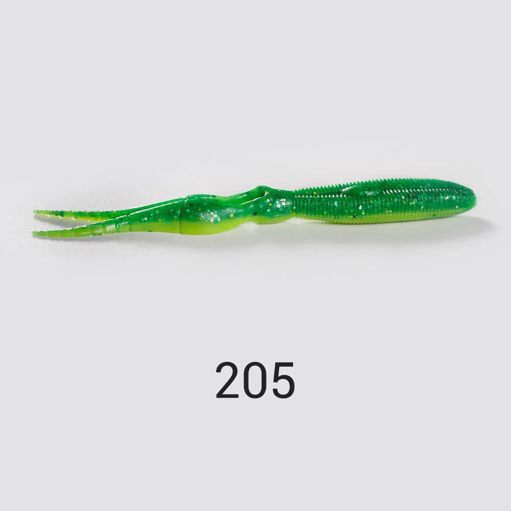 Silicone Soft Chunk Jig Trailer 14cm 11.5g for Bass and Pike