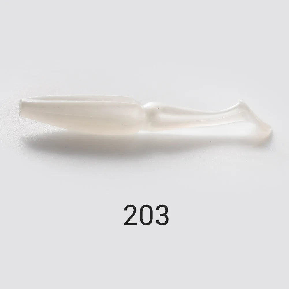 Shad Soft Lures 8cm 3.5g Silicone Minnow for Bass Fishing