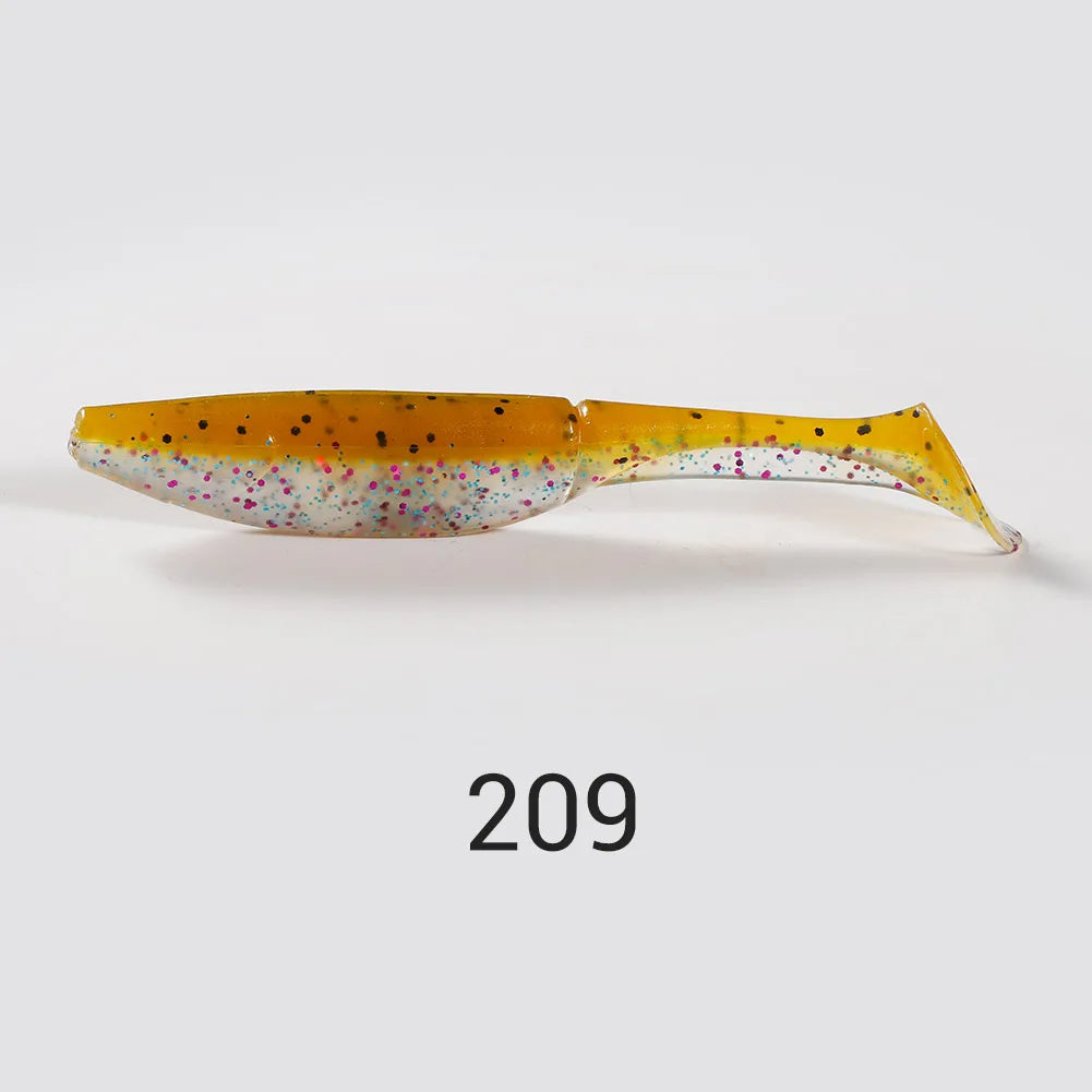 7cm-15cm Silicone Shad Lures for Pike and Trout Fishing