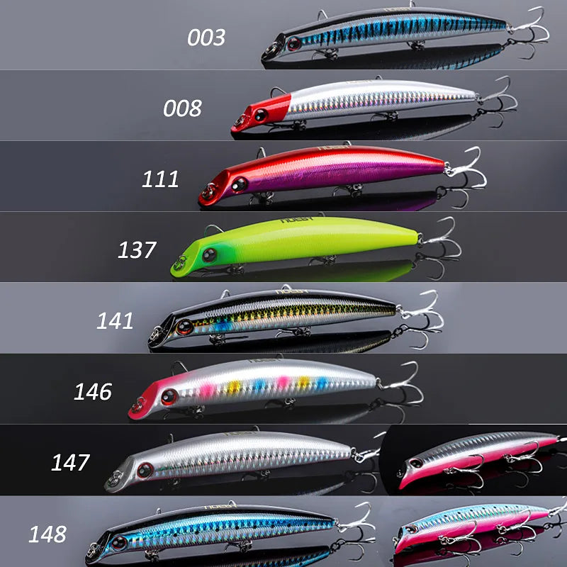 Floating Minnow 120mm 16g Jerkbait for Seabass Fishing